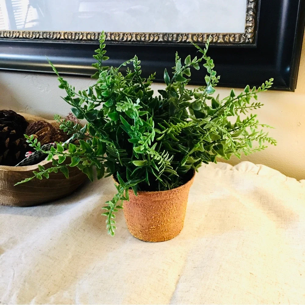 Faux plant florals - farmhouse home decor - greenery - Christmas decor- …